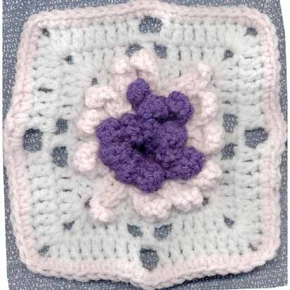Create Stunning Crochet Dog Rose Granny Squares with This Detailed Pattern Guide