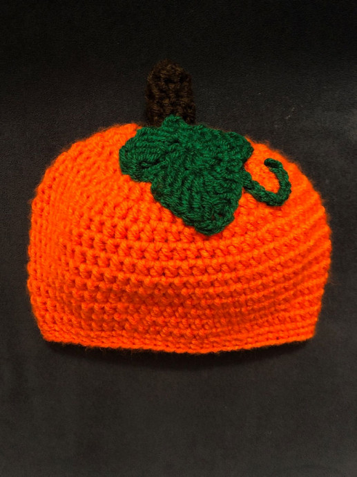 Create a Cute Crochet Pumpkin Child's Hat with This Easy Pattern Create a Cute Crochet Pumpkin Child's Hat with This Easy Pattern