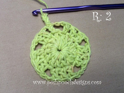Crochet Pinwheel Washcloth