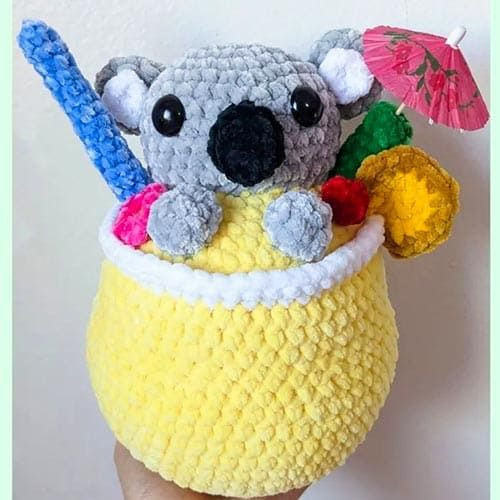 Create Your Own Adorable Crochet Cocktail Koala Amigurumi: A Step-by-Step Guide Create Your Own Adorable Crochet Cocktail Koala Amigurumi: A Step-by-Step Guide