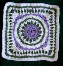 Crochet Framed Flower Square Pattern - Create Beautiful Projects with This Elegant Design Crochet Framed Flower Square Pattern - Create Beautiful Projects with This Elegant Design