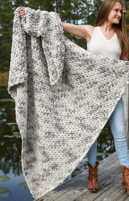 Crochet Adorable Blanket (Free Pattern)