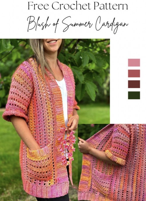 Summer Cardigan Crochet Pattern