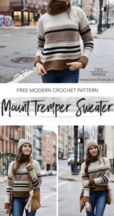 Crochet Mount Tremper Sweater