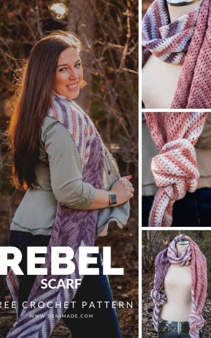 Crochet Rebel Scarf