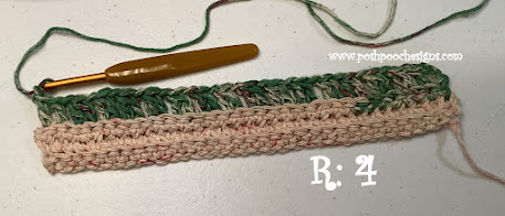 Crochet Holiday Gift Washcloth