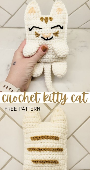 Free Crochet Pattern: Kitty Cat Cuddler