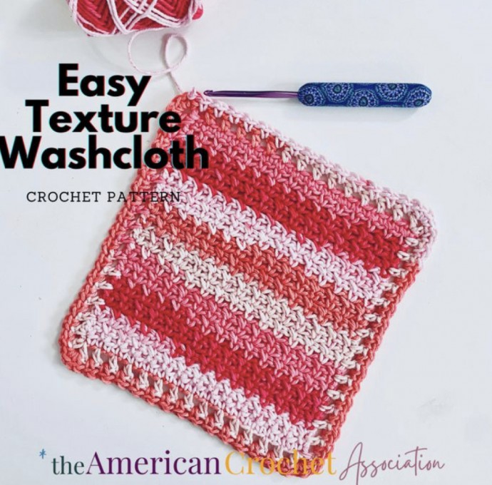 Crochet Texture Washcloth