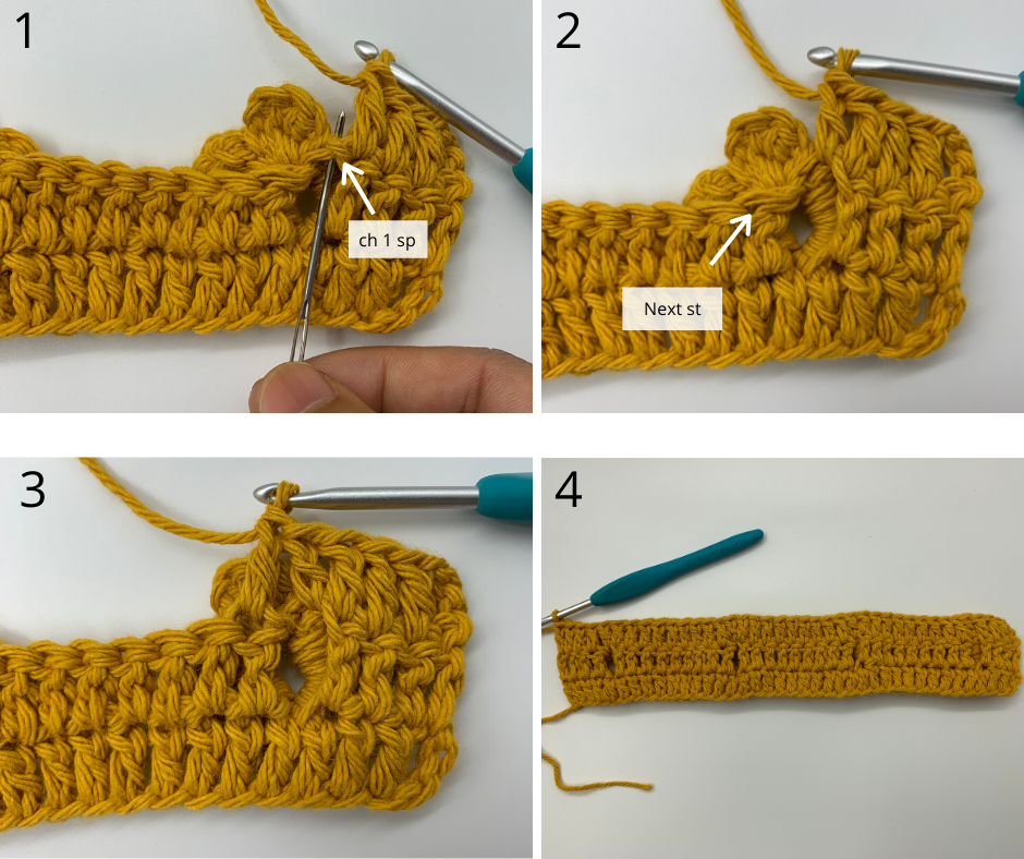 Crochet Flower Stitch
