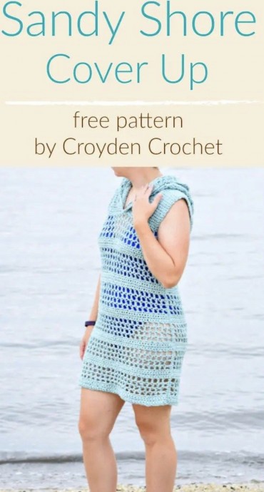 Sandy Shore Crochet Cover Up (Free Pattern)
