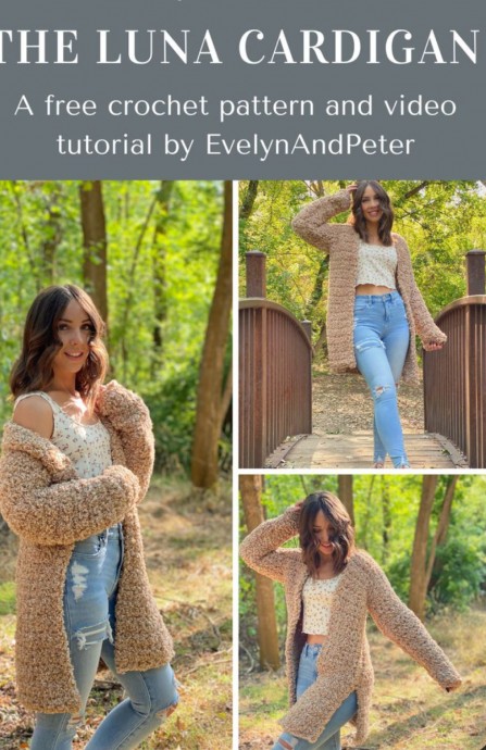 Discover the Elegance of the Handcrafted Luna Cardigan: A Unique Fashion Statement