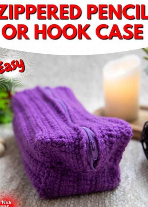 Unique Crochet Pencil Case: A Stylish and Functional Stationery Storage Solution Unique Crochet Pencil Case: A Stylish and Functional Stationery Storage Solution
