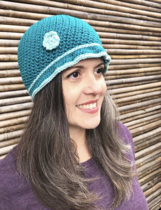 Free Crochet Cloche Hat Pattern