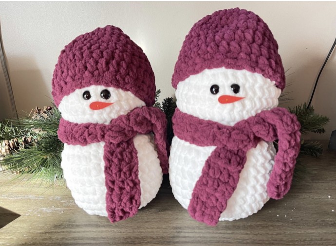 Crochet a Snowman
