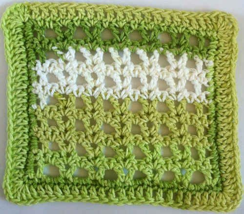 Create a Stunning Striped Crochet Dishcloth with V-Stitches: Easy Instructions for Beginners Create a Stunning Striped Crochet Dishcloth with V-Stitches: Easy Instructions for Beginners