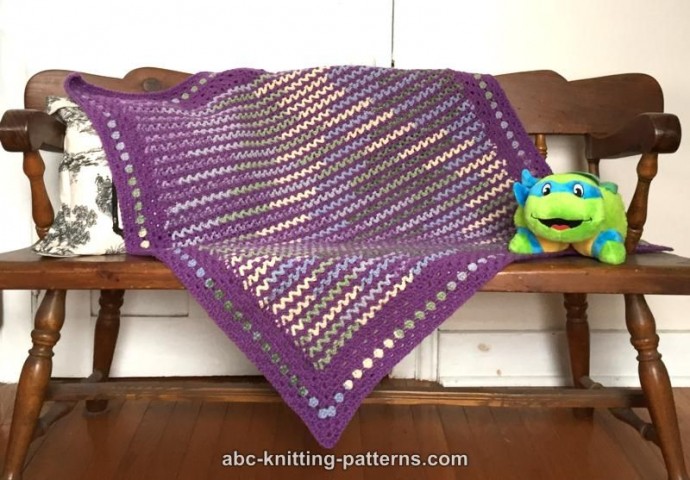 Handcrafted Crochet Forest Meadows Baby Blanket - Cozy and Comforting Design for Your Little One Handcrafted Crochet Forest Meadows Baby Blanket - Cozy and Comforting Design for Your Little One