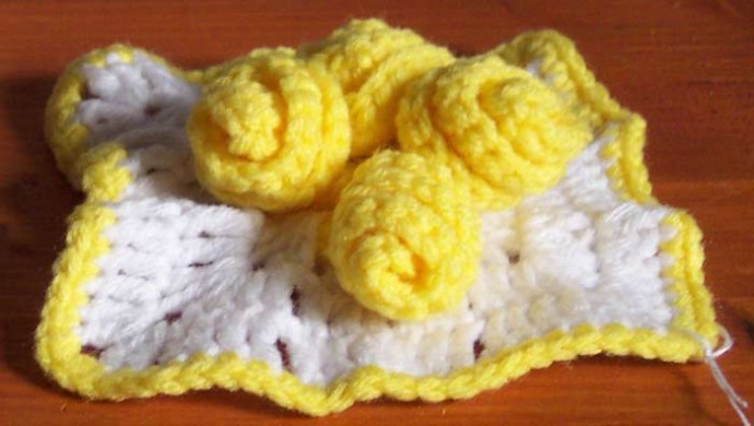 Crochet Tagliatelle Granny Square