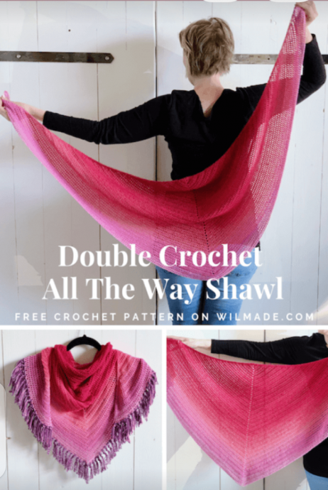 All The Way Crochet Shawl