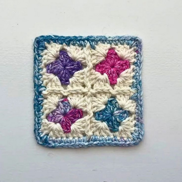 Create Charming Crochet Granny Square Coasters for Your Home