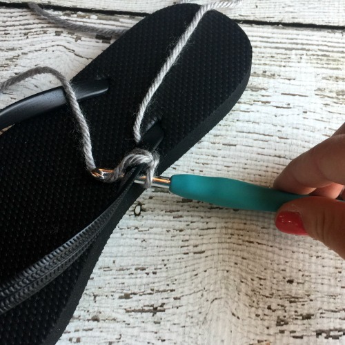 Create Stylish Crochet Sandals with Rubber Flip-Flops for Summer Comfort
