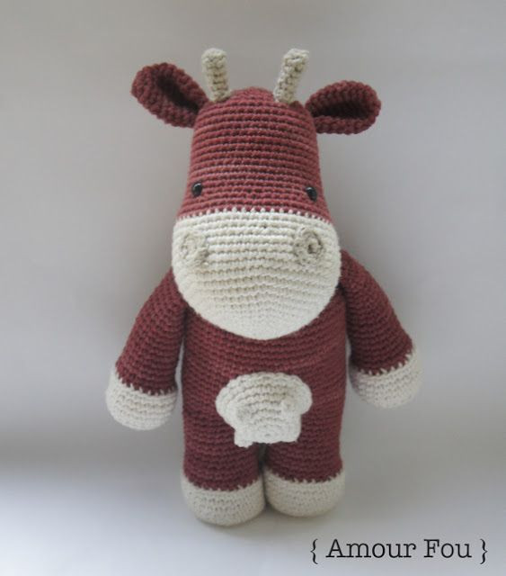 Crochet Angus The Cow Crochet Angus The Cow