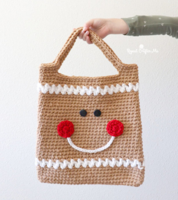 Create Your Own Charming Crochet Gingerbread Tote Bag: A Festive DIY Tutorial Create Your Own Charming Crochet Gingerbread Tote Bag: A Festive DIY Tutorial