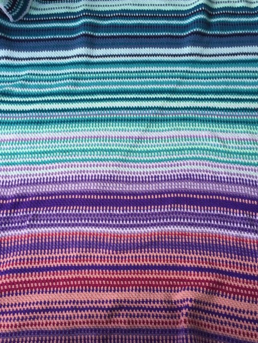 Crochet Temperature Blanket (Free Pattern)