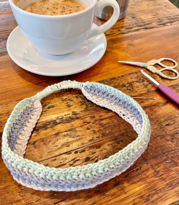 Crochet Stretchy Headband