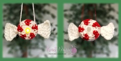 Create a Magical Crochet Lighted Peppermint Candy Ornament for Your Holiday Decor Create a Magical Crochet Lighted Peppermint Candy Ornament for Your Holiday Decor