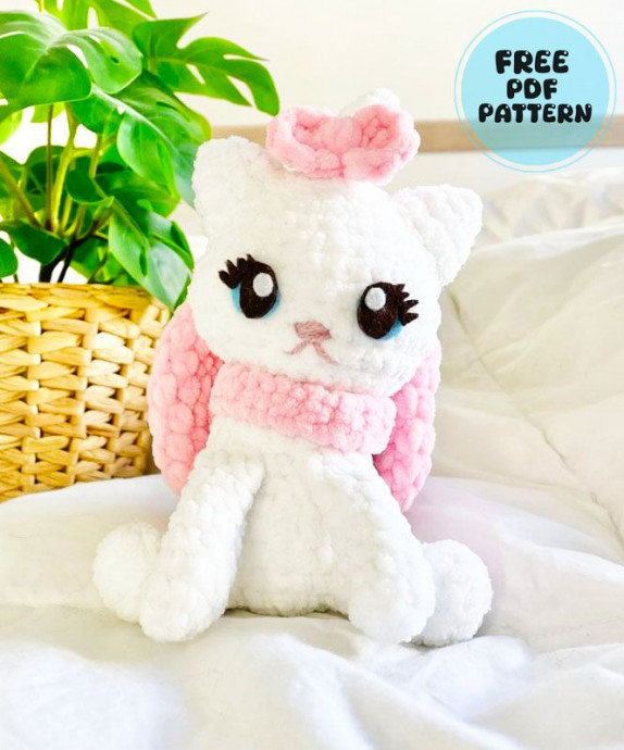 Create Marie the Lady Cat Amigurumi: A Whimsical Crochet Project for Cat Lovers