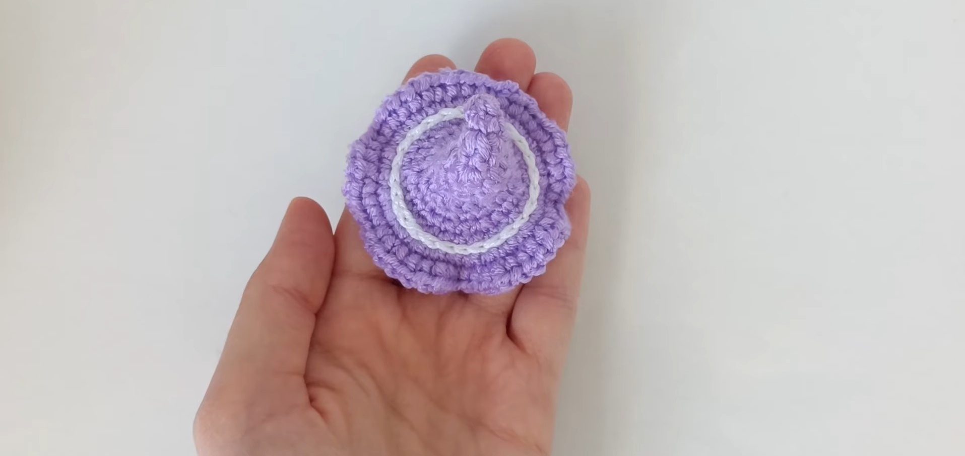Crochet Witch Girl Keychain