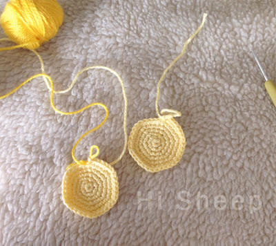 Crochet Mobile/Wall Hanging - Sunny Day