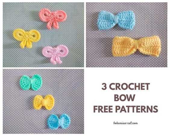 Crochet Adorable Bow