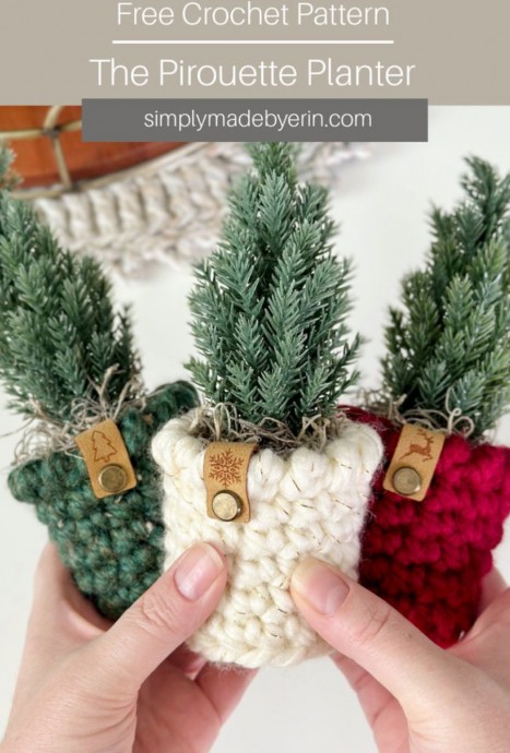 Discover the Charming Crochet Mini Planter Cover for Your Home Decor Discover the Charming Crochet Mini Planter Cover for Your Home Decor