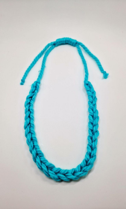 Create Your Own Handmade Crochet Adjustable Chain Stitch Necklace for Unique Style Create Your Own Handmade Crochet Adjustable Chain Stitch Necklace for Unique Style