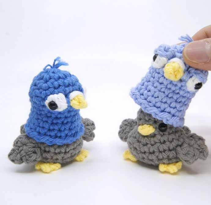 Cute Pigeon Amigurumi