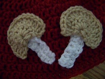 Create Adorable Crochet Mushroom Appliques for Your Craft Projects Create Adorable Crochet Mushroom Appliques for Your Craft Projects