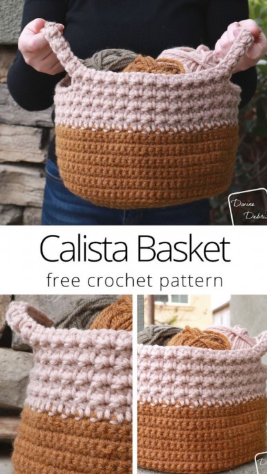 Crochet Calista Basket