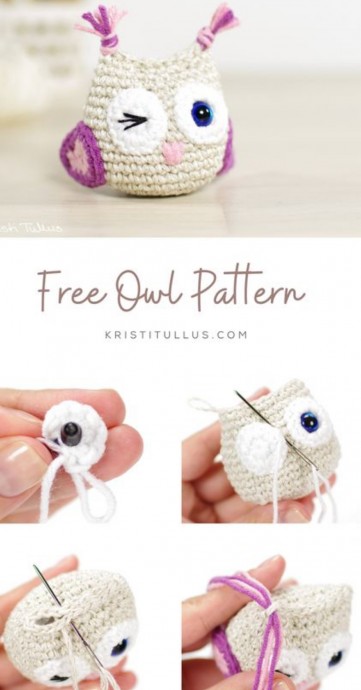 Create Your Own Adorable Crochet Small Owl - A Charming Craft Project Create Your Own Adorable Crochet Small Owl - A Charming Craft Project
