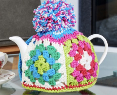 Crochet Granny Tea Cozy