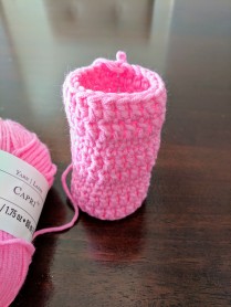 Create Your Own "Little Bit Fancy" Beverage Coozie with This Simple Crochet Pattern