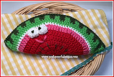 Crochet Your Own Watermelon Slice Stuffie - A Fun and Easy Craft Project