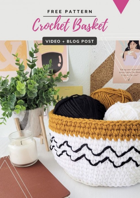 Easy Crochet Basket