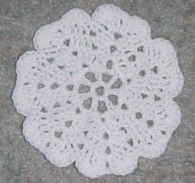 Crochet Plate Coaster