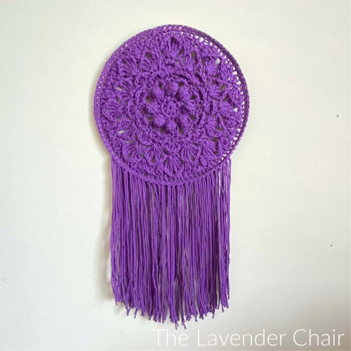 Create Your Own Stunning Crochet Cascading Dahlia Mandala Wall Hanging