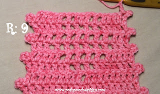 Crochet Open Your Heart Scarf