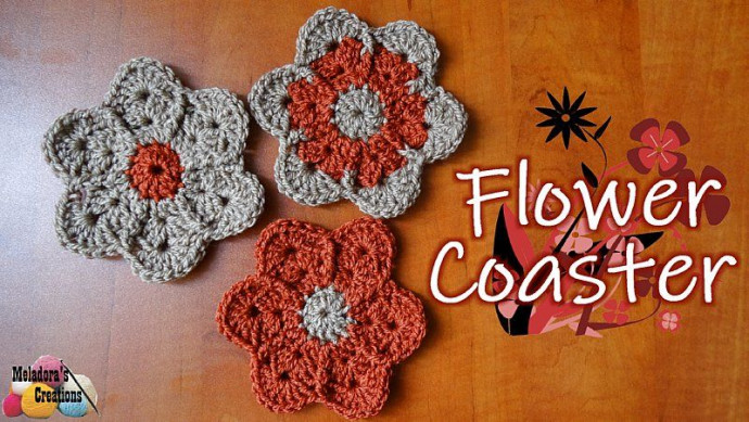 Create Beautiful Crochet Flower Coasters for Your Home Decor