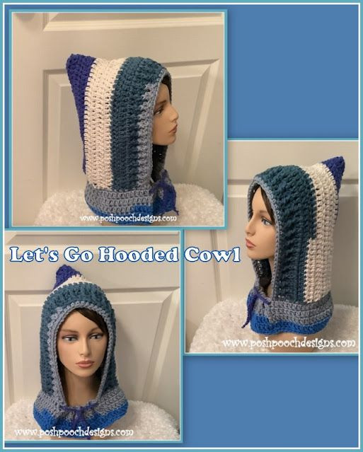 Crochet Let’s Go Hooded Cowl