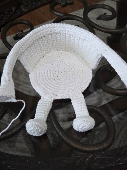 Crochet Book Reader Toilet Paper Holder