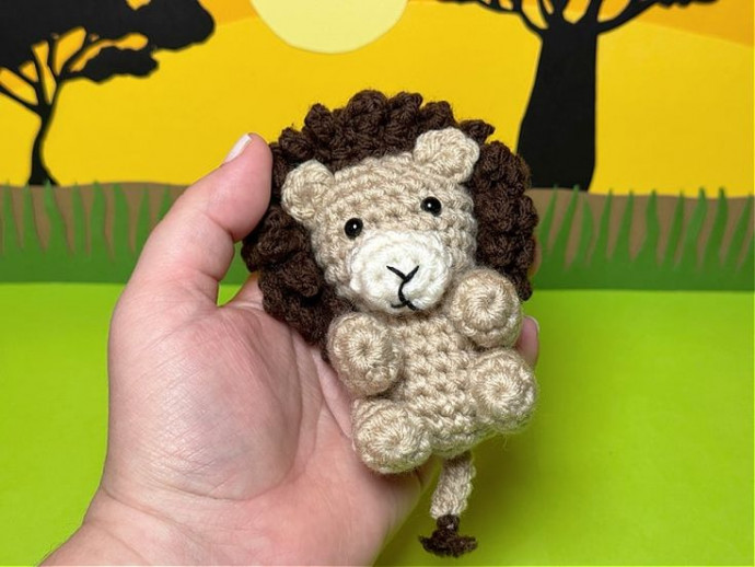 Crochet Little Lion Amigurumi